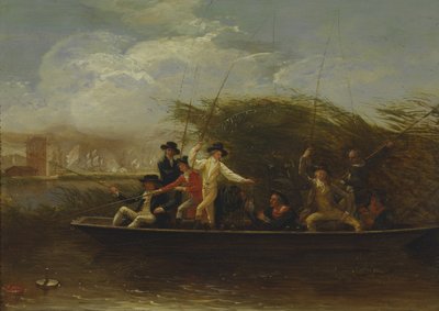 Gentlemen Fishing by Benjamin West